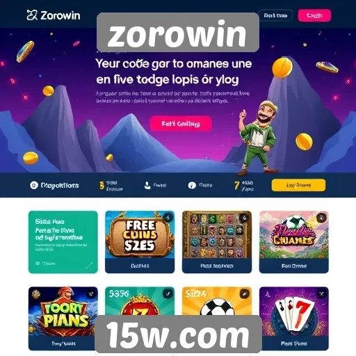 Acessibilidade do site Zorowin para jogadores iniciantes